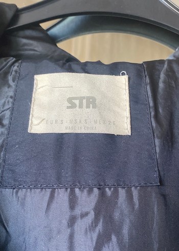 Stradivarius Siyah Fermuarlı Kadın Kışlık Mont