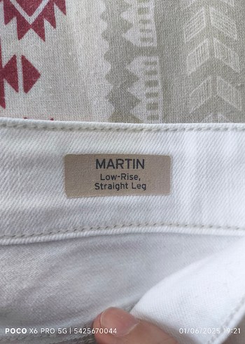 Mavi Jeans Mavi Jeans Beyaz Kot Pantolon W34-L32