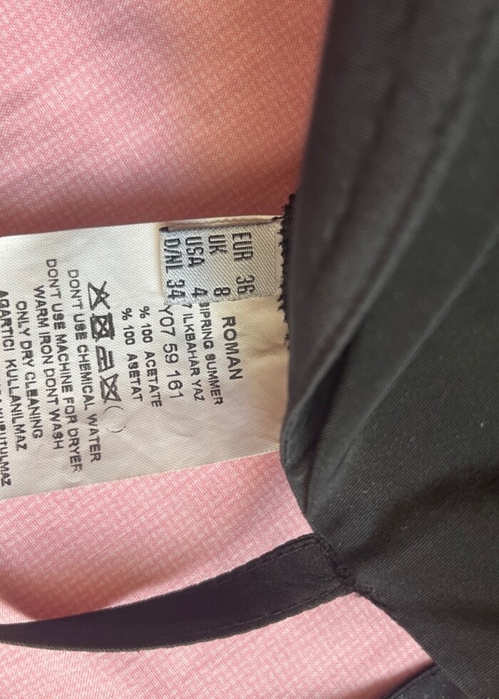 Roman Tül Detaylı Tafta Gece Elbisesi - Görsel 3