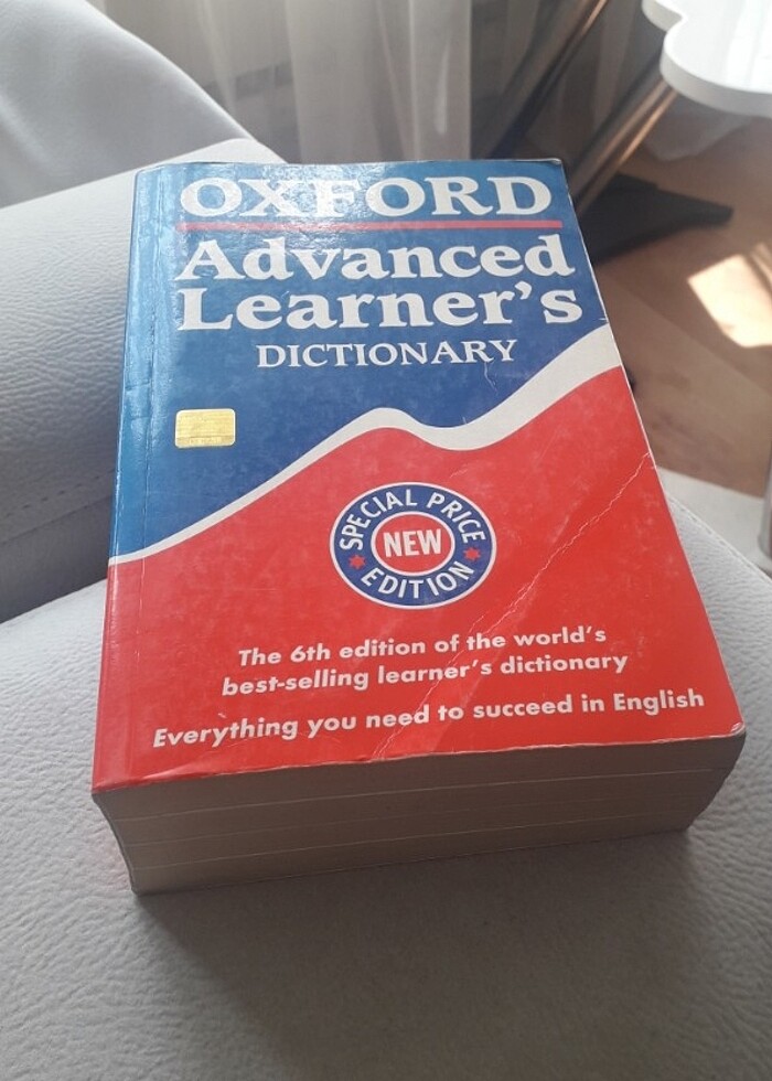 orijinal sözlük İngilizce new Edition Advance Learner dictiona - Görsel 3