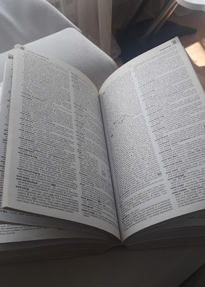 orijinal sözlük İngilizce new Edition Advance Learner dictiona - Görsel 4