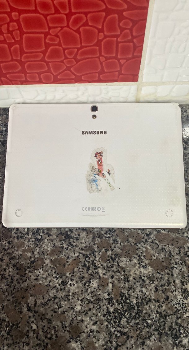 Beyaz Samsung Tablet - Görsel 4