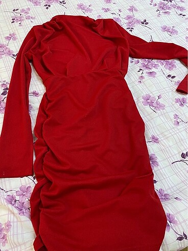 Sheinside Kırmızı elbise