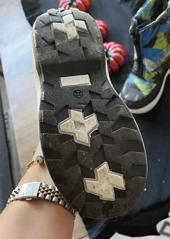 Çocuk Çok Renkli Bağcıksız Kauçuk Bot - Görsel 2