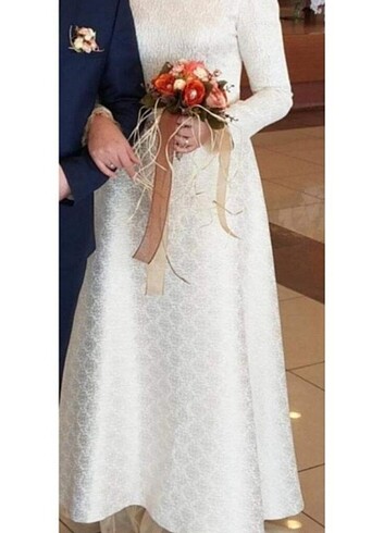 Nikah Elbisesi Gamze Polat Gelincik Tüllü Elbise
