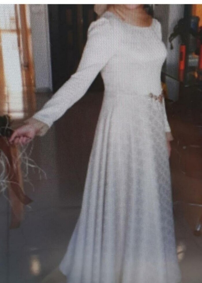 Nikah Elbisesi Gamze Polat Gelincik Tüllü Elbise - Görsel 2