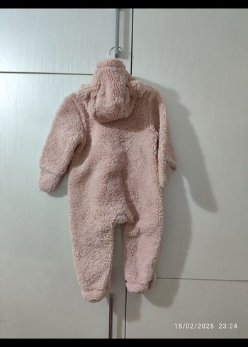 H&M Astronot Pembe Peluş Bebek Tulum - Görsel 2