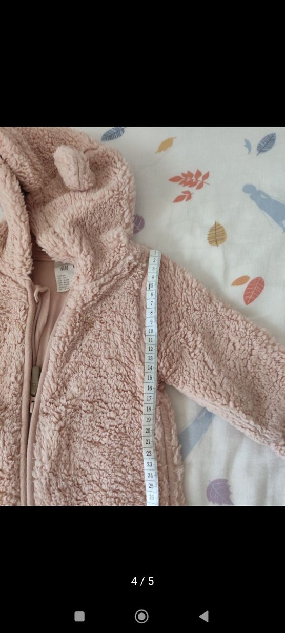 H&M Astronot Pembe Peluş Bebek Tulum - Görsel 4