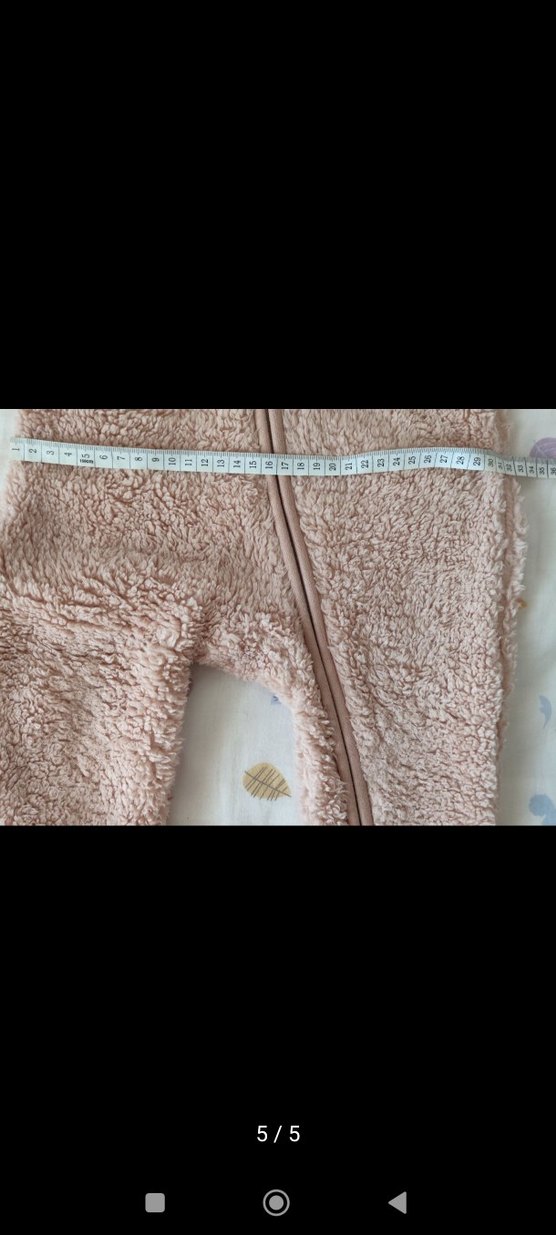 H&M Astronot Pembe Peluş Bebek Tulum - Görsel 5