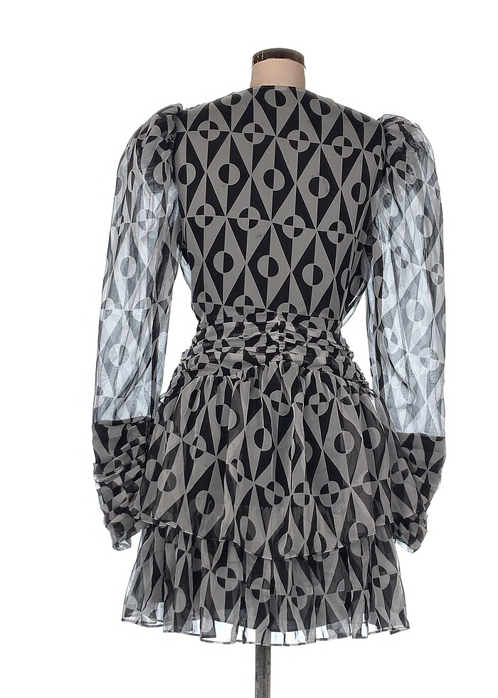 Nocturne Kısa Elbise %70 İndirimli. - Görsel 3