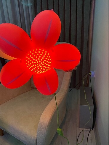 Ikea Çiçekli gece lambası