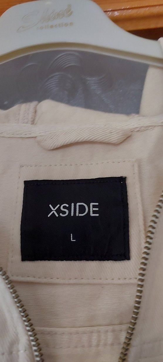 Bej Kapüşonlu Fermuarlı Kadın Ceket - Görsel 3