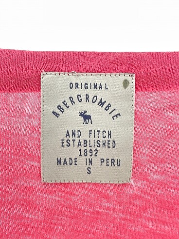 s Beden pembe Renk Abercrombie & Fitch T-shirt %70 İndirimli.