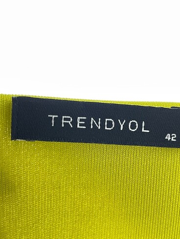 42 Beden yeşil Renk Trendyol & Milla Kısa Elbise %70 İndirimli.