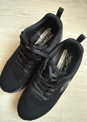 36 Beden Skechers Siyah Kadın Spor Ayakkabı