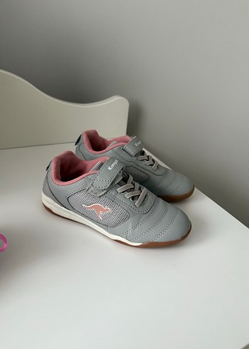 Kız Çocuk Gri Kangaroos Spor Ayakkabı - Görsel 5