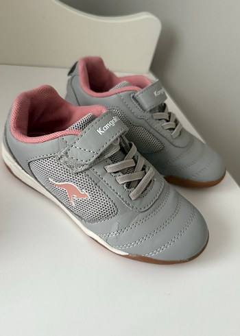 Kız Çocuk Gri Kangaroos Spor Ayakkabı - Görsel 4