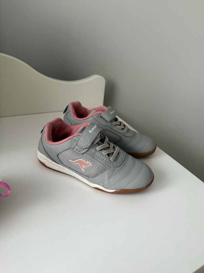 Kız Çocuk Gri Kangaroos Spor Ayakkabı - Görsel 5