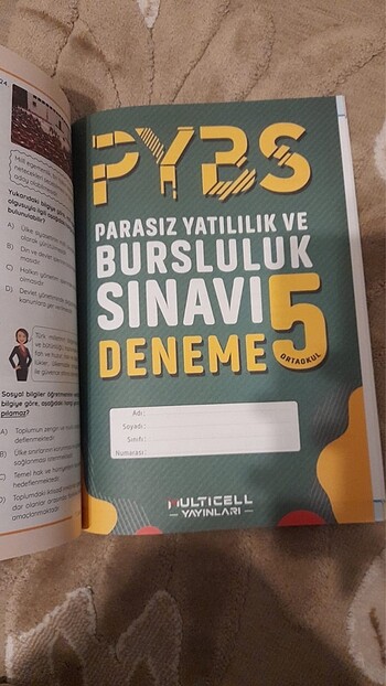 PYBS 5li fasikül deneme seti - Görsel 5