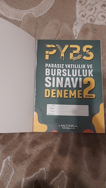 PYBS 5li fasikül deneme seti - Görsel 2