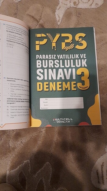 PYBS 5li fasikül deneme seti - Görsel 3