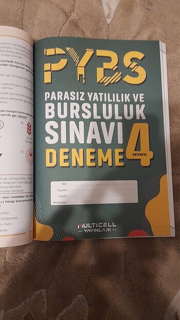 PYBS 5li fasikül deneme seti - Görsel 4