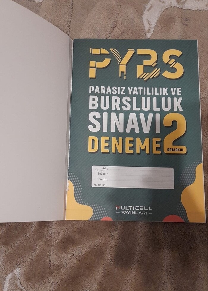 PYBS 5li fasikül deneme seti - Görsel 2