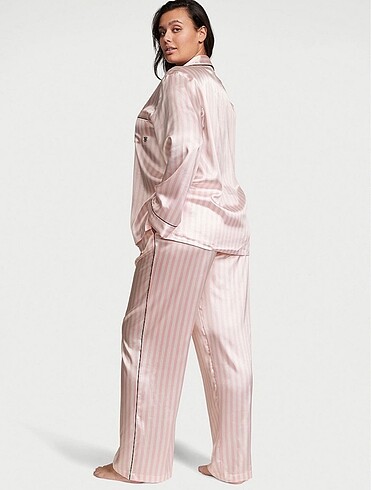 m Beden Victorias Secret Saten Pijama Takımı