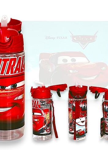  Beden Disney Lisanslı Cars 500 ml Suluk Matara