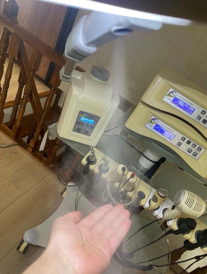 Beyaz Çok Fonksiyonlu Kişisel cilt Bakım Cihazı - Görsel 3