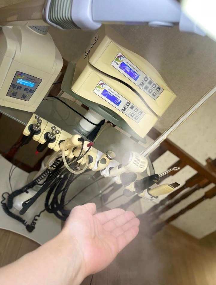 Beyaz Çok Fonksiyonlu Kişisel cilt Bakım Cihazı - Görsel 4