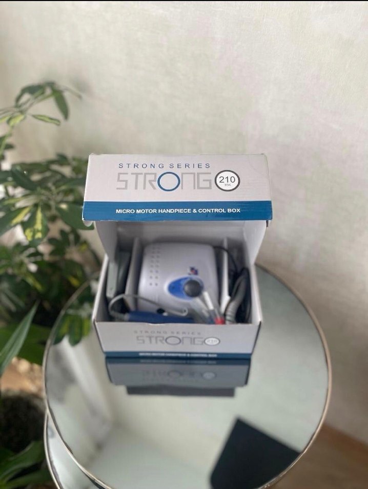 Strong 210  Manikür ve Pedikür cihazı ve uçları - Görsel 2