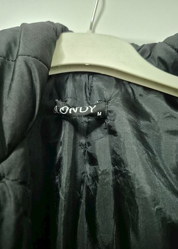 Kemerli Siyah Midi Kadın Mont - Görsel 4