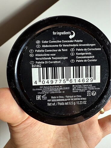 Wet n wild concealer paleti - Görsel 3