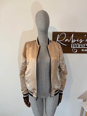 Stradivarius çift taraflı ceket - Görsel 5
