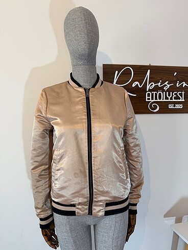 Stradivarius çift taraflı ceket - Görsel 7