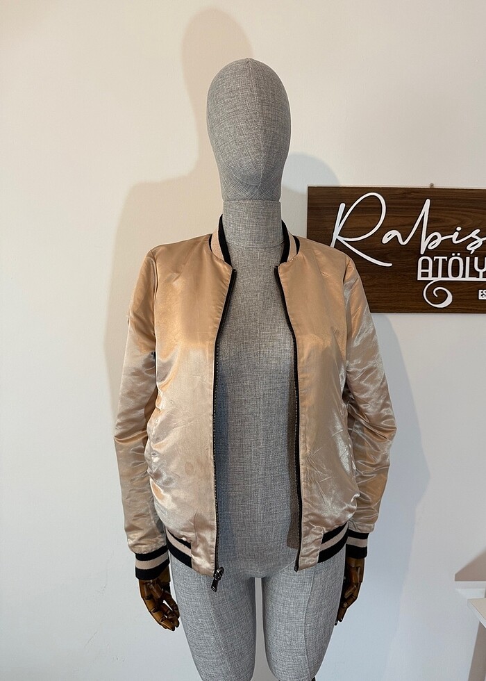 Stradivarius çift taraflı ceket - Görsel 5