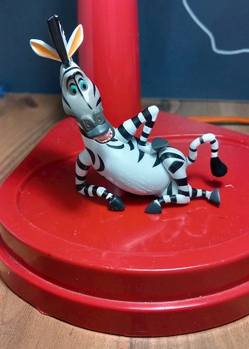 Renkli Zebra Figürü madagaskar