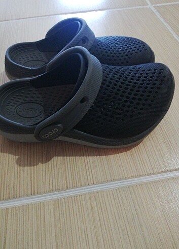 28 Beden gri Renk Crocs literide terlik