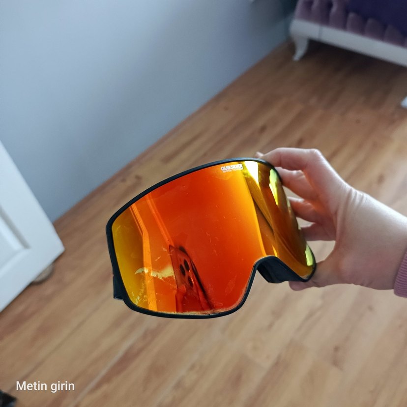 Quiksilver Erkek Turuncu Kayak Gözlüğü - Görsel 2