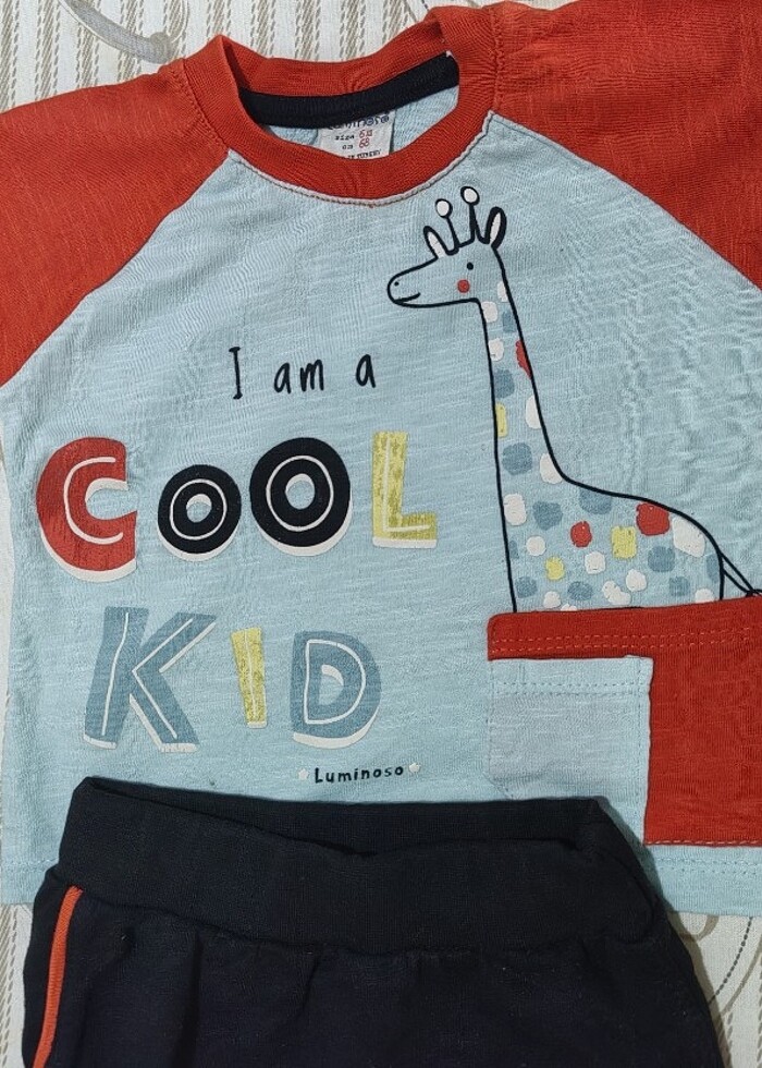 6 Ay Şortlu takım - Görsel 2