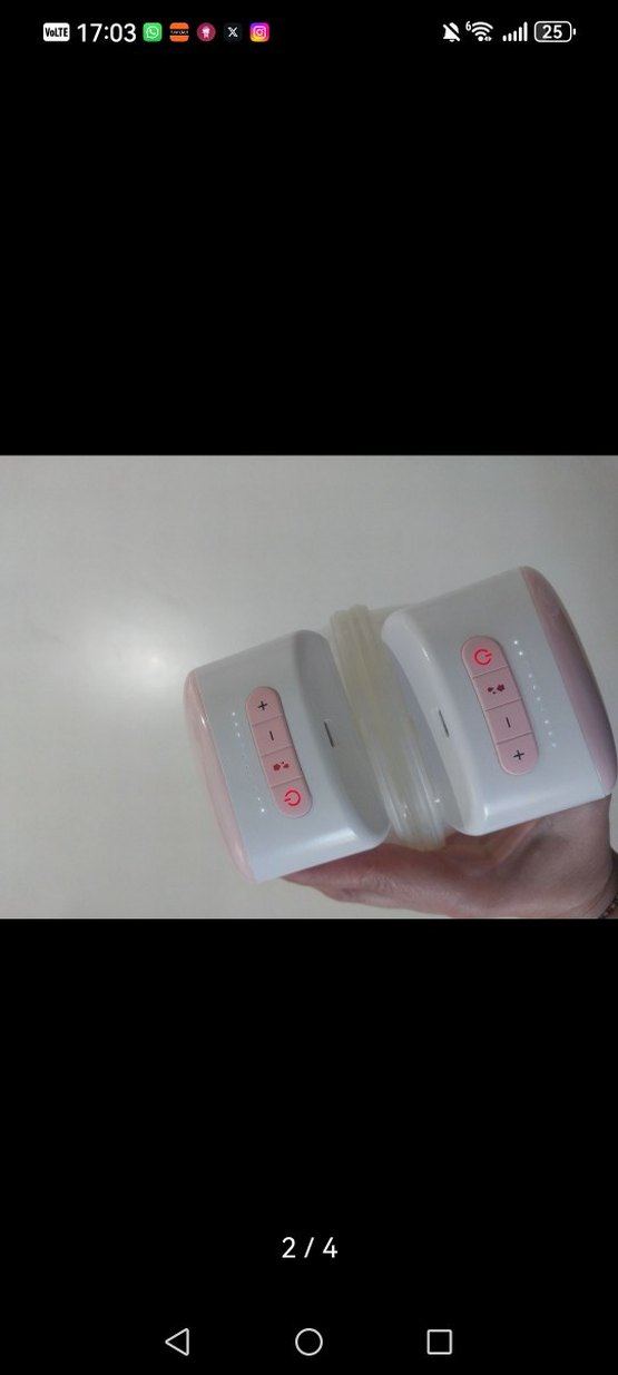 Bebebao Eller Serbest Süt Sağma Pompası - Görsel 3