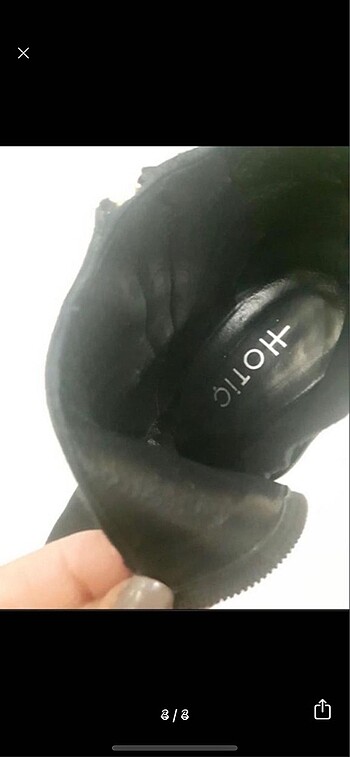 38 Beden Hotiç süet bottie