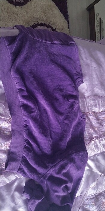 l Beden mor Renk Sweatshirt