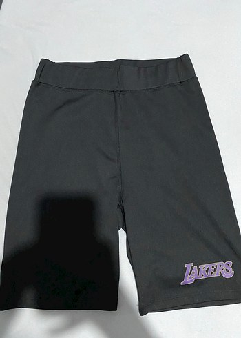 Defacto Lakers Baker Siyah Spor Sort