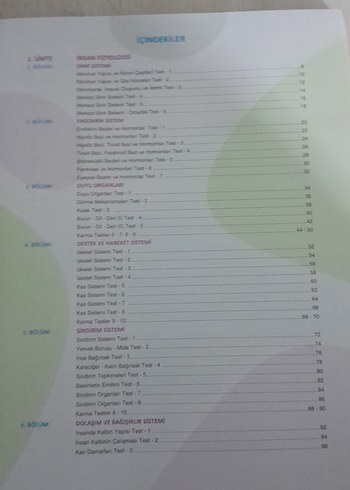 AYT Biyoloji Miray Yayınları Soru Bankası - Görsel 2