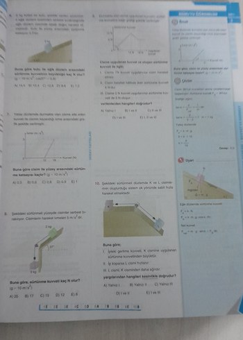 AYT Fizik Miray Yayınları Soru Bankası - Görsel 3