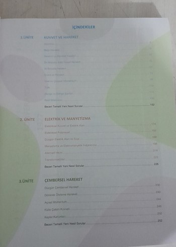 AYT Fizik Miray Yayınları Soru Bankası - Görsel 2