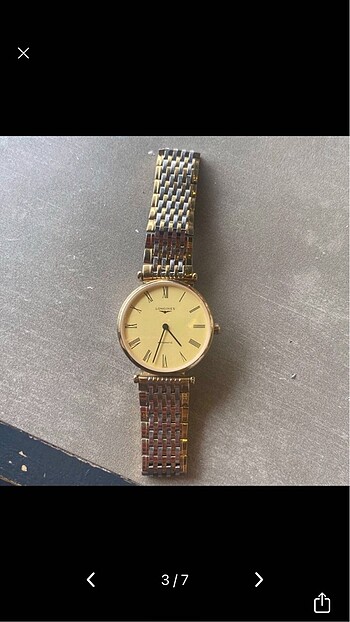  Beden altın Renk Longines saat