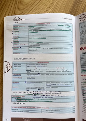 Farmakoloji Efsane Konu Kitabı tusworld - Görsel 9